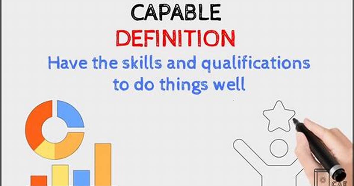 What Does Capable Mean