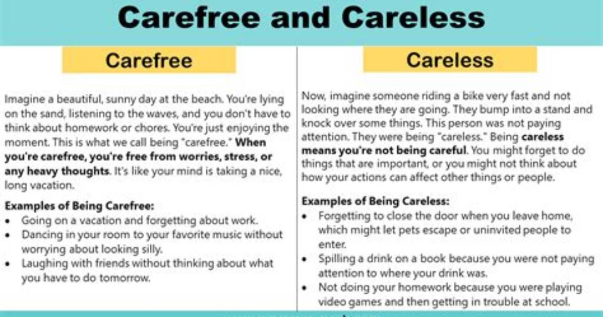 What Does Carless Mean?
