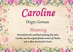 What Does Caroline Mean?