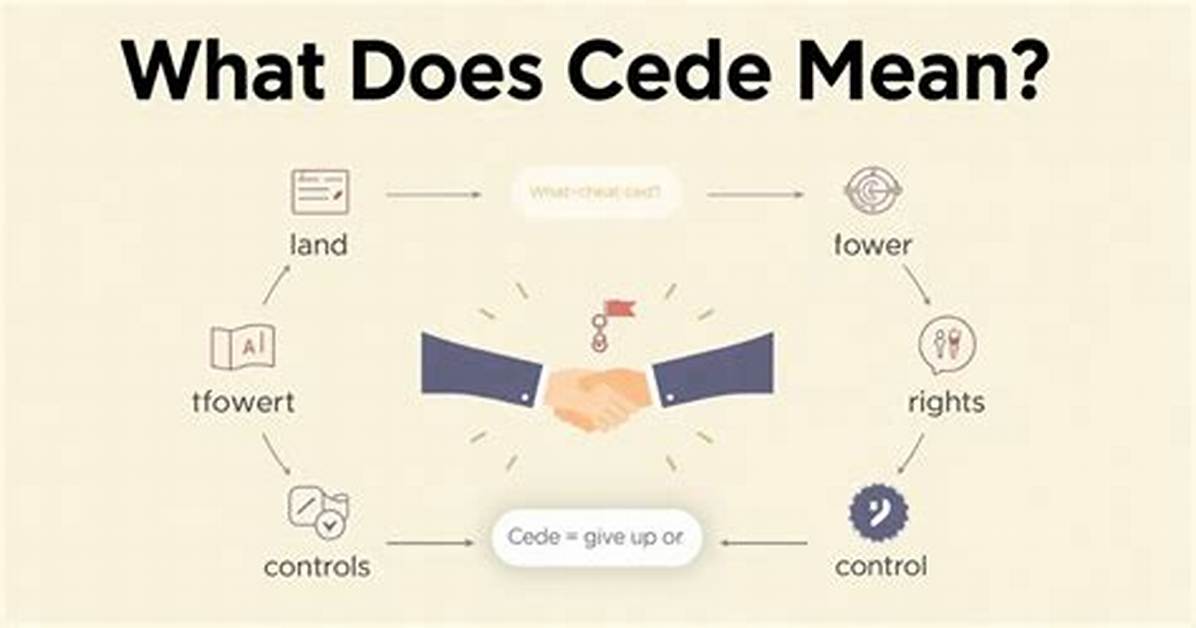 What Does Cede Mean
