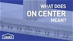 What Does Center Mean