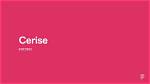 What Does Cerise Mean?