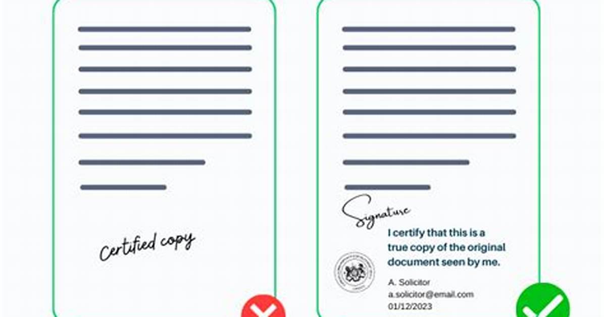 What Does Certifying Mean?