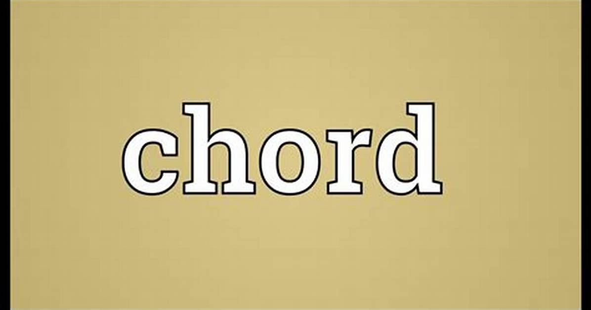 What Does Chored Mean?