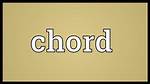 What Does Chored Mean?