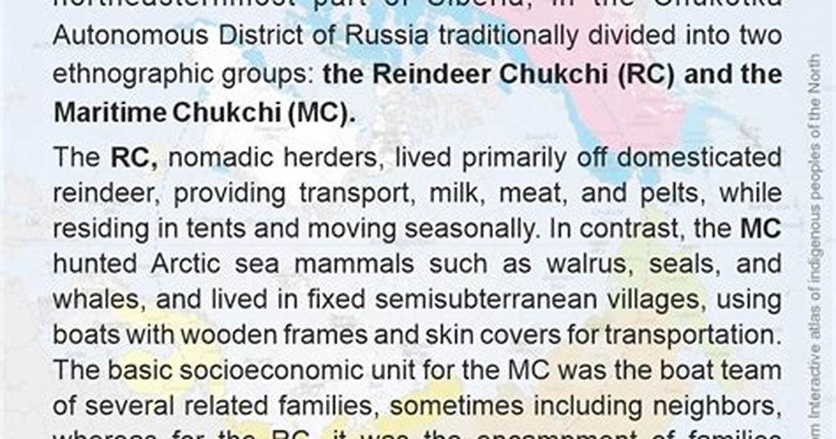 What Does Chukchi Mean?