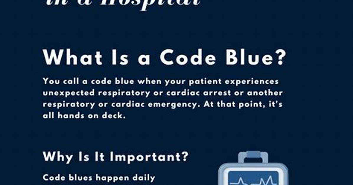 What Does Code Blue Mean