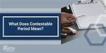 What Does Contestable Mean?