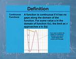 What Does Continuous Mean