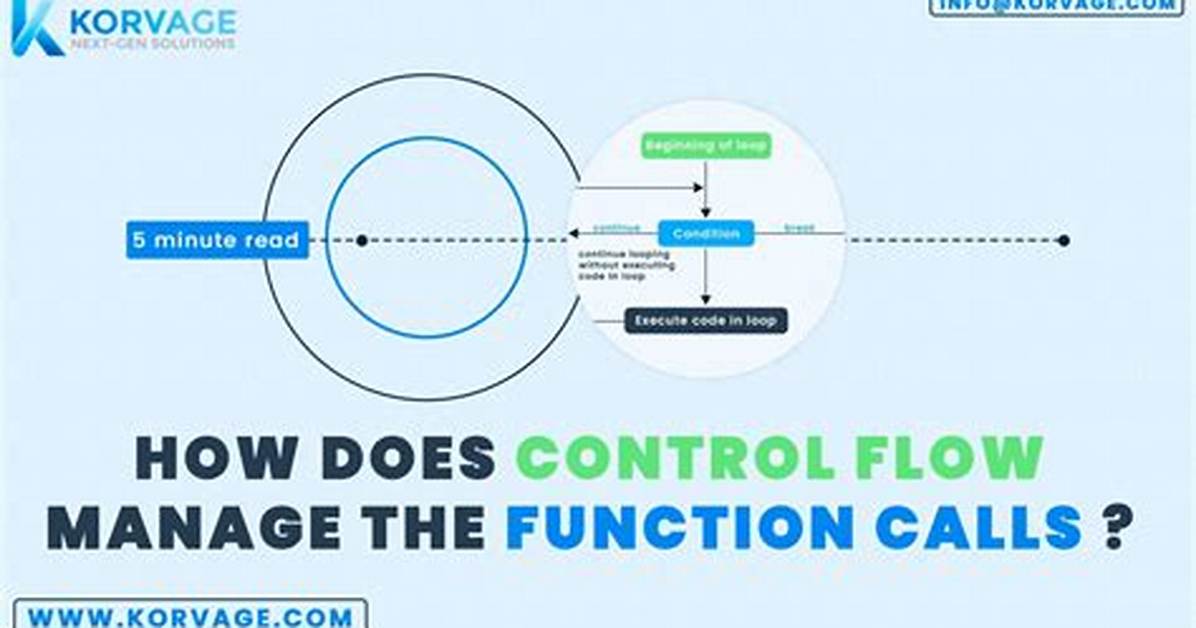 What Does Control Flow Mean