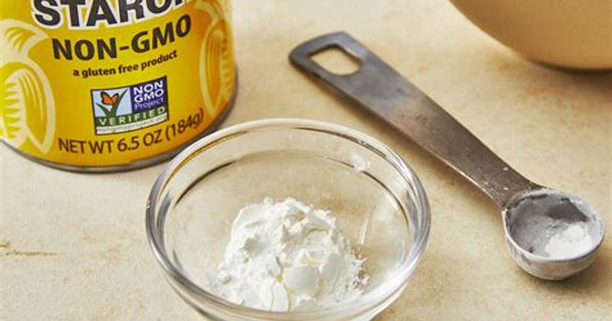What Does Cornstarch Do