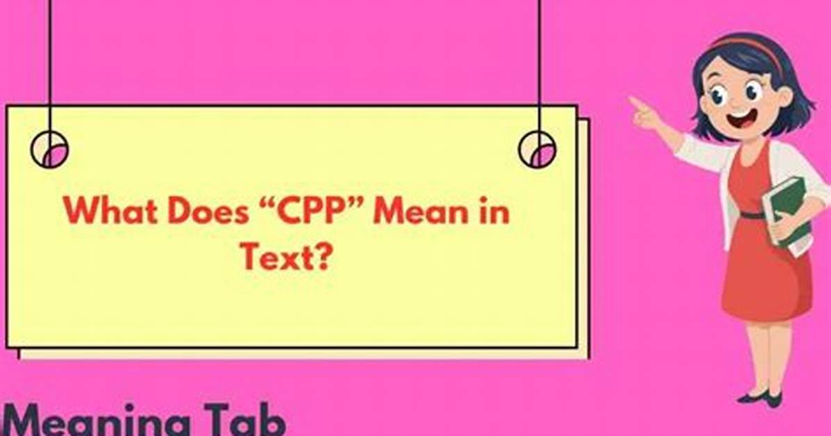 What Does Cpp Mean After a Name
