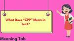 What Does Cpp Mean After a Name