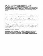 What Does Cpt Code 99090 Mean? Check This out | Cpt 99090