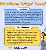 What Does Cringe Mean?