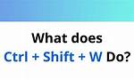 What Does Ctrl Shift W Do on Chrome? Check This out | What Does Control W Do