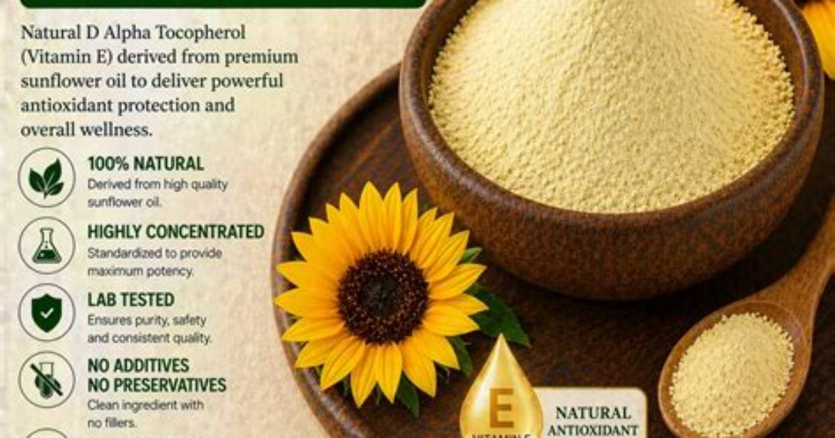 What Does D Alpha Tocopherol Do?