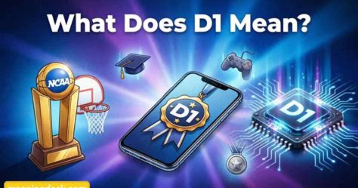 What Does D1 Mean?