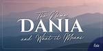 What Does Dania Mean?