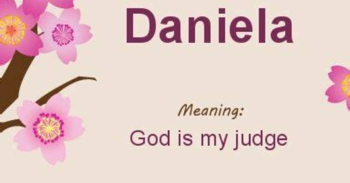 What Does Daniela Mean?