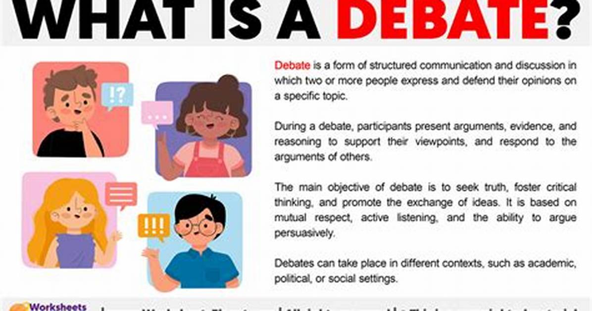 What Does Debating Mean?