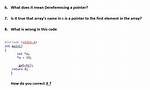 What Does "Dereferencing" a Pointer Mean?