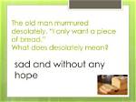 What Does Desolately Mean?