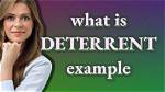 What Does Deterring Someone Mean?