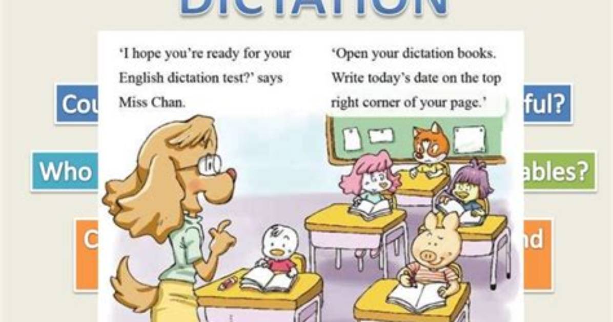 What Does Dictation Mean