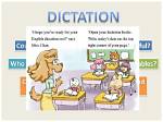 What Does Dictation Mean
