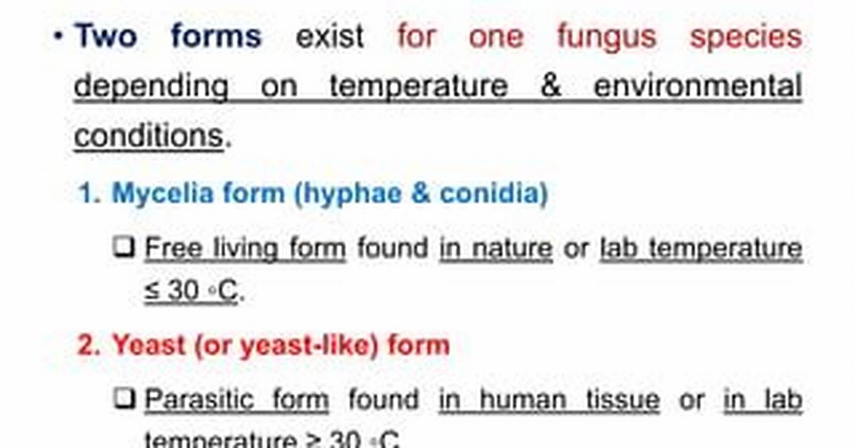What Does Dimorphic Mean Medically?