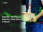 What Does "Dispatch()" Mean/Do, and Why Is It Used When We Have. Then() And. Catch()