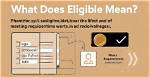 What Does Drd Eligible Mean