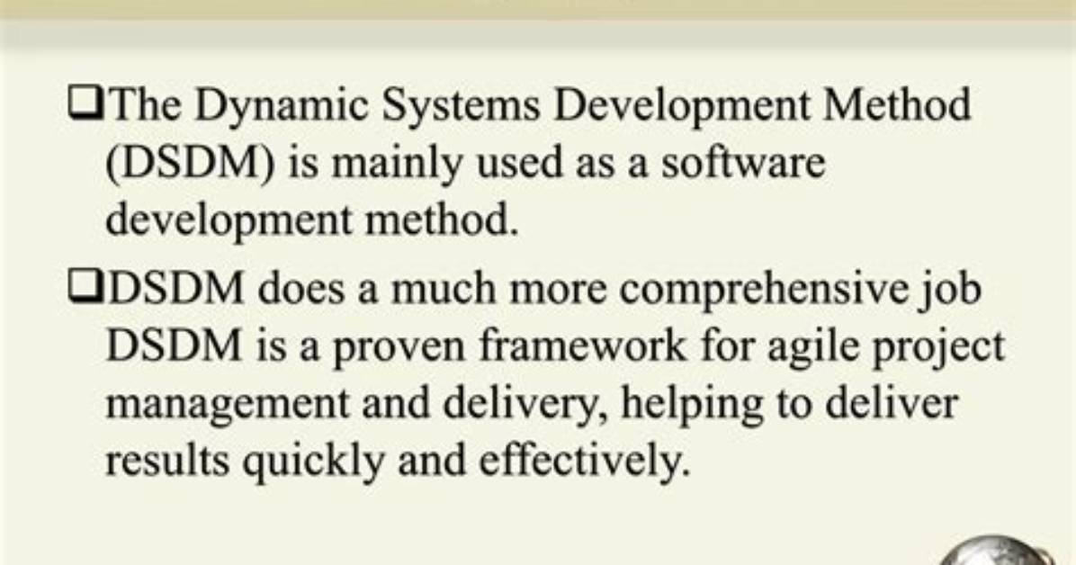 What Does Dsdm Mean