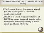 What Does Dsdm Mean