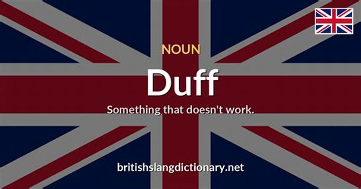 What Does Duff Mean