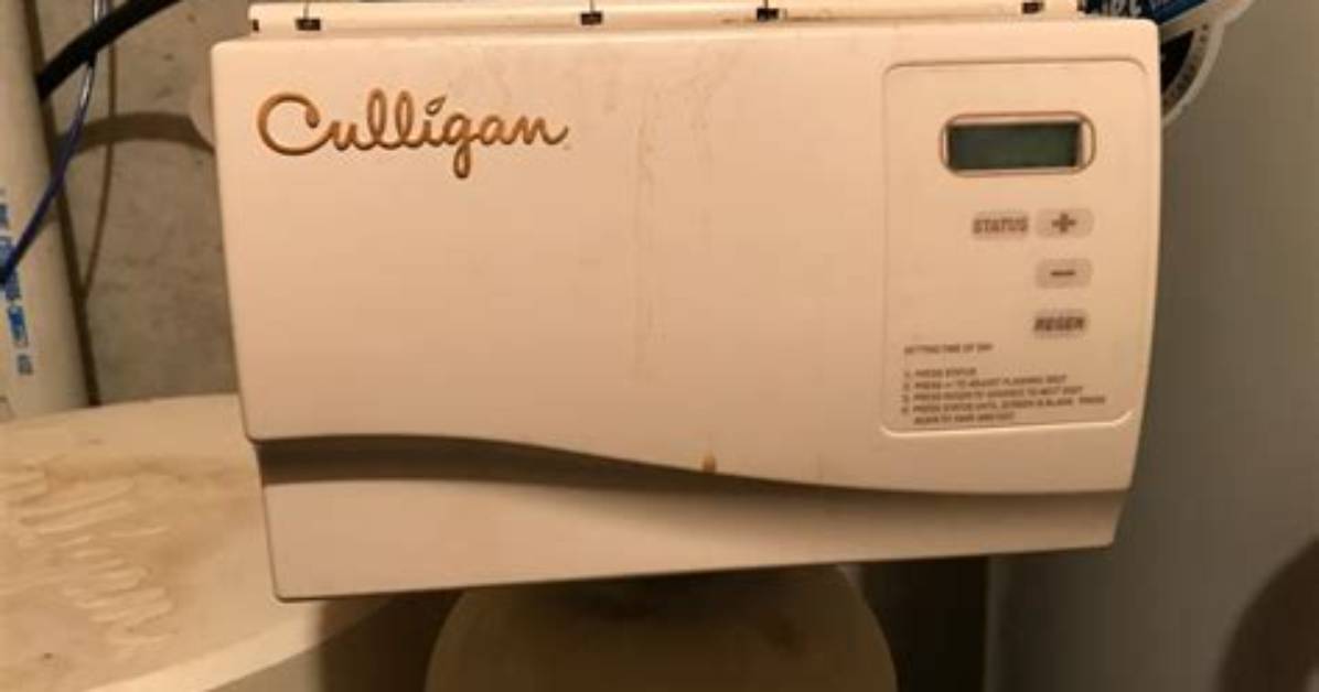 What Does E1 Code Mean on Culligan Water Softener