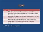 What Does Ecog Stand For