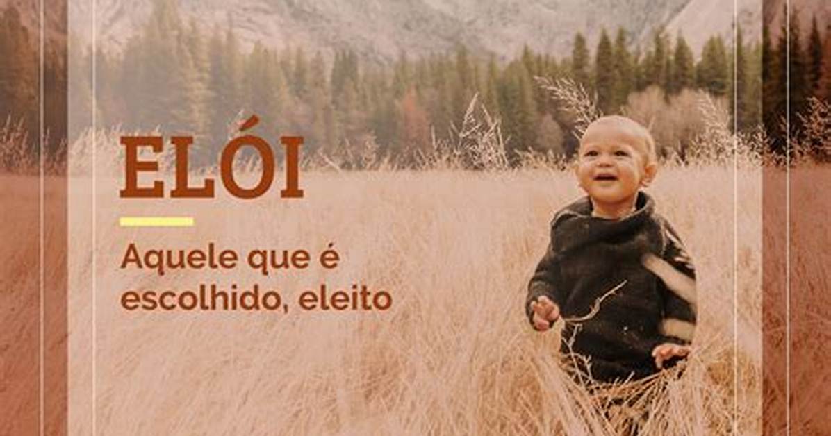 What Does Eloi Mean?