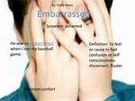 What Does Embarrassed Mean