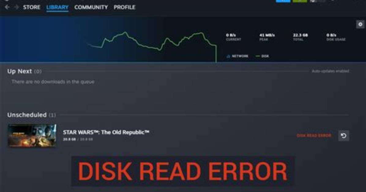 What Does End-to-End Disk Error Mean?