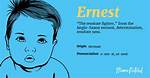 What Does Ernest Mean?