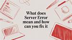 What Does Esocket Error Mean When I'm Trying to Send an Email?