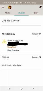What Does Exception Mean Ups