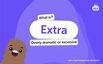 What Does Extra Mean