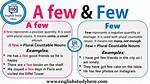 What Does Few Mean