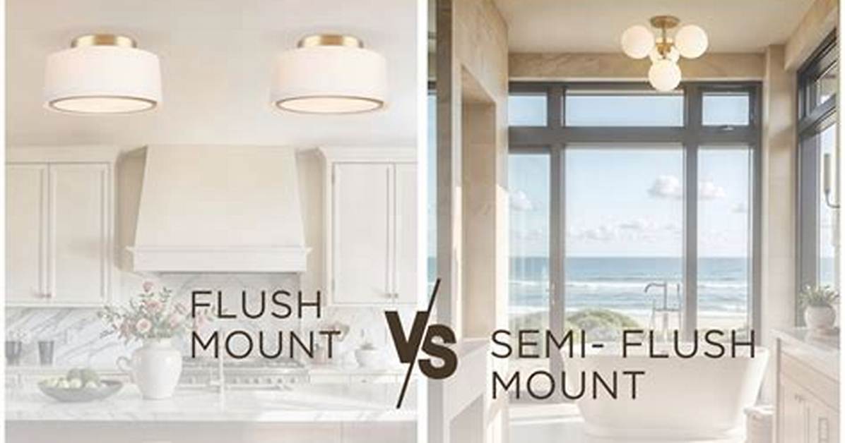 What Does Flush Mount Mean