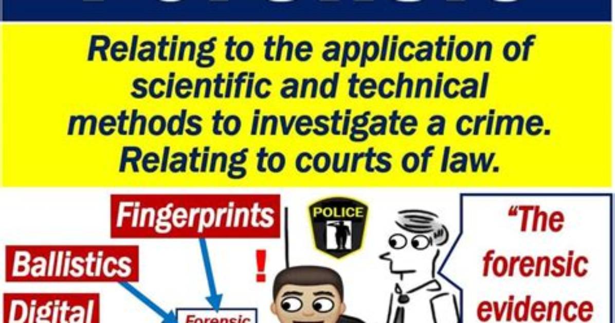 What Does Forensic Services Mean?