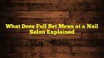 What Does Full Seizen Mean