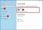 What Does Game Mode Do Windows 10?